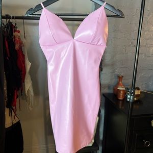 Fashion Nova - Wanting Me Back Faux Leather Mini